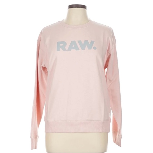G-Star Sweaters - G-Star Light Pink Crew Neck Sweater